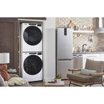 Whirlpool White Front-Load Washer (5.2 cu. ft.) & Electric Dryer (7.4 cu. ft.) - WFW5605MW/YWED5605MW