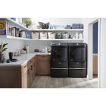 Maytag Volcano Black Front-Load Washer (5.5 cu.ft.) & Electric Dryer (7.3 cu. ft.) - MHW6630MBK/YMED6630MBK