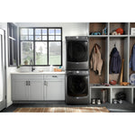 Maytag Volcano Black Front-Load Washer (5.2 cu. ft.) & Gas Dryer (7.3 cu. ft.) - MHW5630MBK/MGD6630MBK