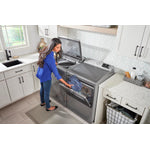 Maytag Metallic Slate Smart Top-Load Washer (6.0 cu. ft.) & Electric Dryer (7.4 cu. ft.) - MVW7230HC/YMED7230HC