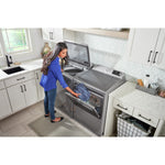 Maytag Metallic Slate Smart Top-Load Washer (6.0 cu. ft.) & Smart Gas Dryer (7.4 cu. ft.) - MVW7230HC/MGD7230HC