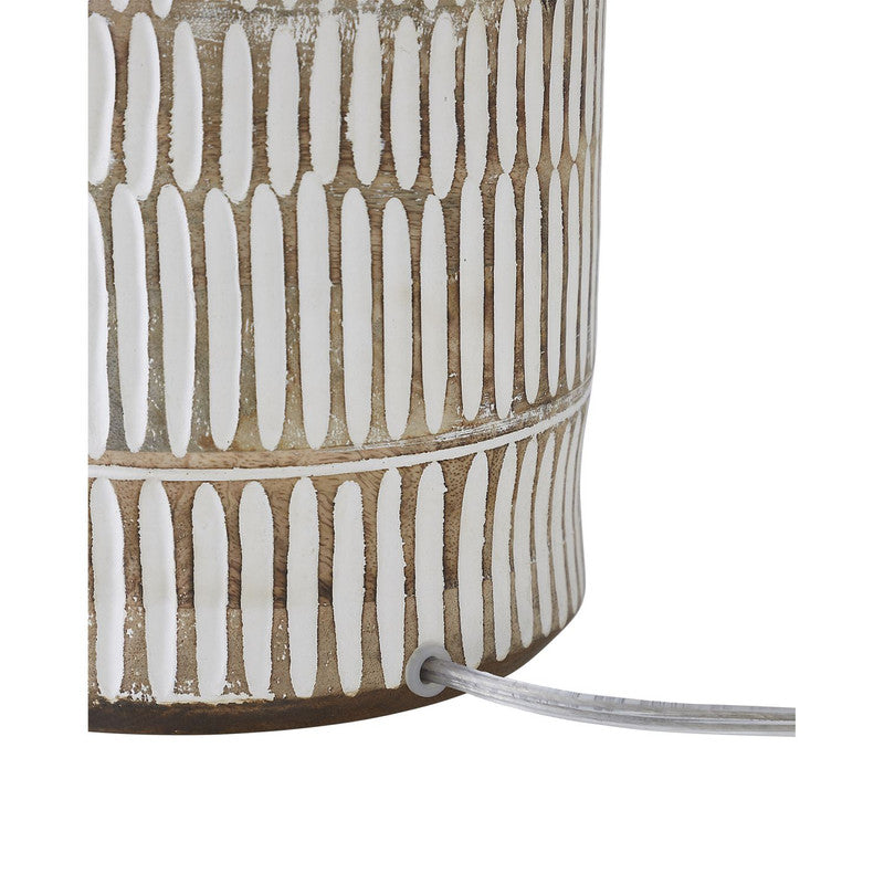 Felix Table Lamp - White/Natural