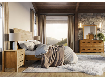 Palm Harbour 6-Piece King Bedroom Package - Rustic Natural