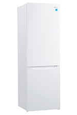Danby 23.75" 10.3 Cu. Ft. White Compact Bottom-Freezer Refrigerator - DBMF100B1WDB