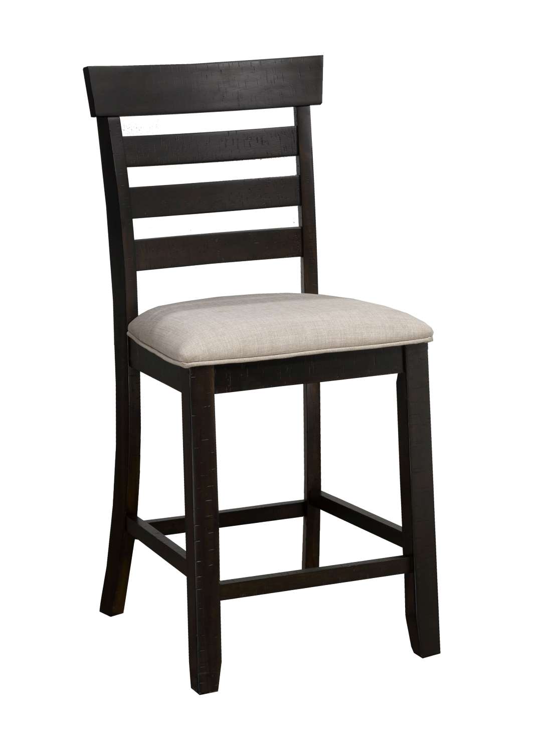 Ediva Counter Height Stool - Dark Walnut