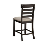 Ediva Counter Height Stool - Dark Walnut