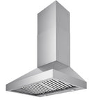 VICTORY Stainless Steel 30" 750 CFM Wall Mount Range Hood - Twister-30