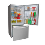 Danby Stainless Steel Apartment Fridge Bottom Mount (18.7 Cu. Ft.) - DBM187E1SSDB