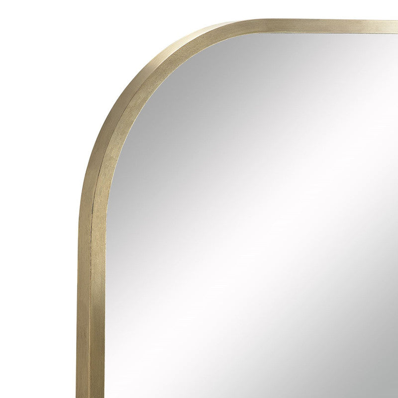 Canopus Mirror - Antique Brushed Brass