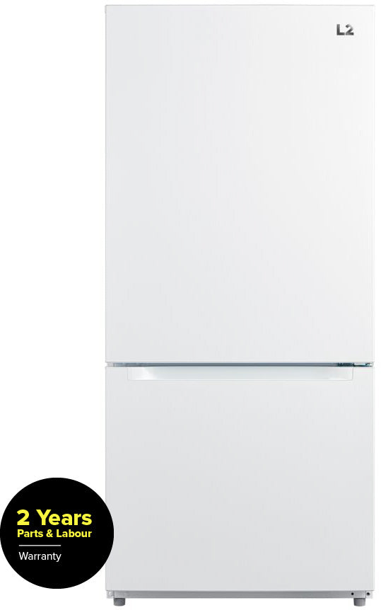 L2 29.5" 18.7 Cu. Ft. White Bottom-Freezer Refrigerator - LRB19B5AWWC--