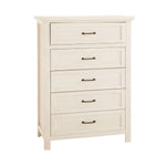 Westfield 5 Drawer Chest - Brushed White