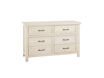 Westfield 6 Drawer Dresser - Brushed White