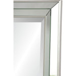 Duval Mirror - Silver Leaf