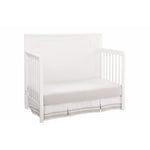 Emery Convertible Panel Crib - White