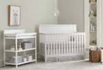 Emery Convertible Panel Crib - White