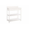 Emery Changer with Shelves and Pad - White