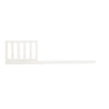 Emery Toddler Rail for Slat Crib - White