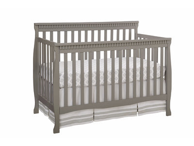 Emery Convertible Slat Crib - Grey