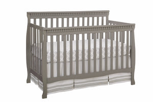 Emery Convertible Slat Crib - Grey