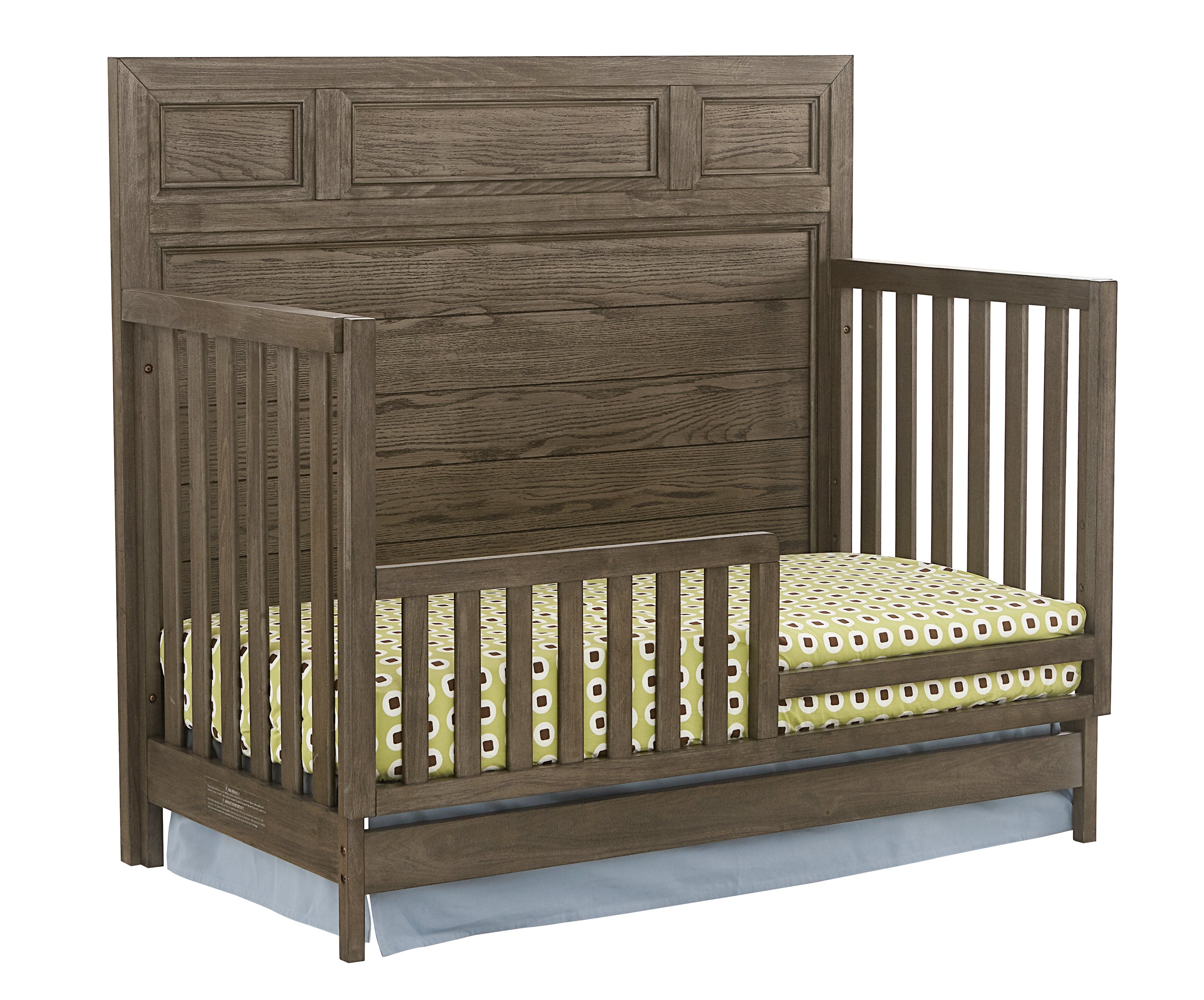 Foundry Toddler Rail - Brushed Pewter