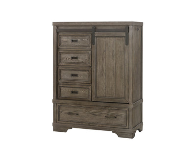 Foundry Chifferobe - Brushed Pewter