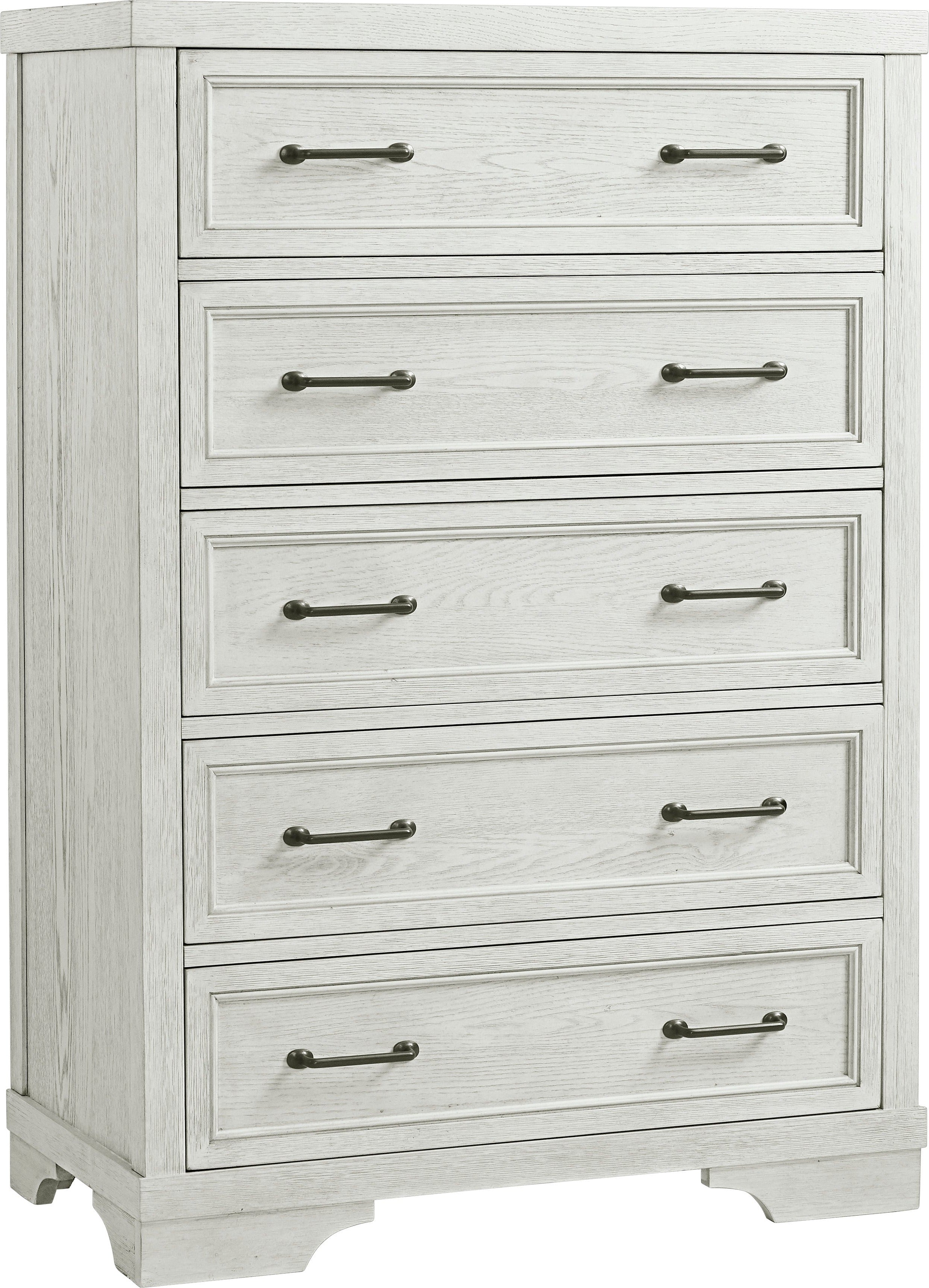 Foundry 5-Drawer Chest - White Dove