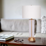 Tate 27" Table Lamp - Gold