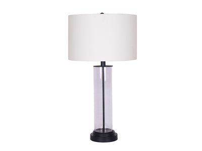 Tate 27" Table Lamp - Black