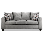 Elio Sofa and Chair Set - Platinum