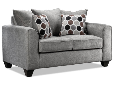 Elio Loveseat - Platinum