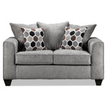 Elio Loveseat - Platinum