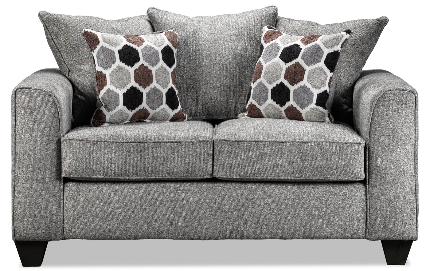 Elio Loveseat - Platinum