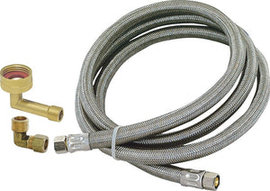 Universal Stainless Steel 6' Braided Dishwasher Installation Kit - 41045