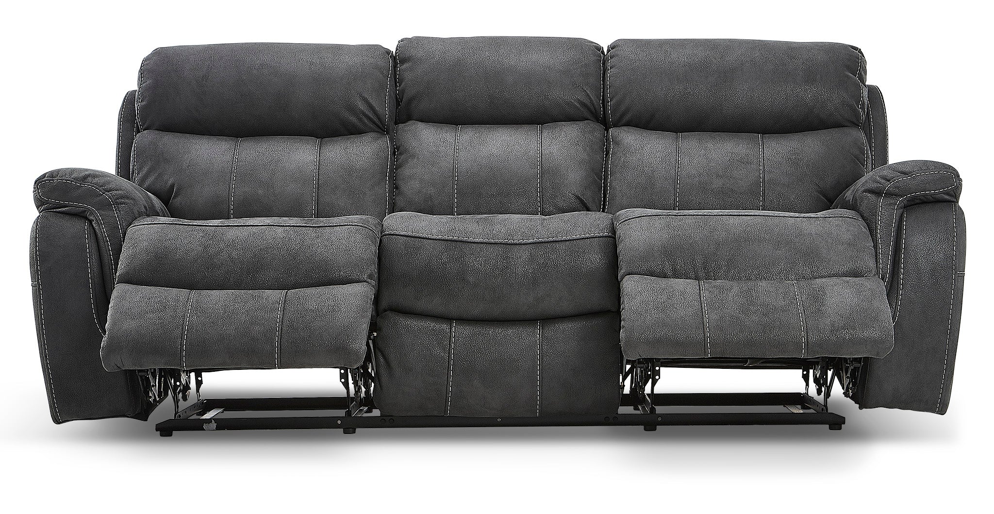 Morrow Reclining Sofa Grey