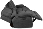 Kramer Power Reclining Sofa - Charcoal
