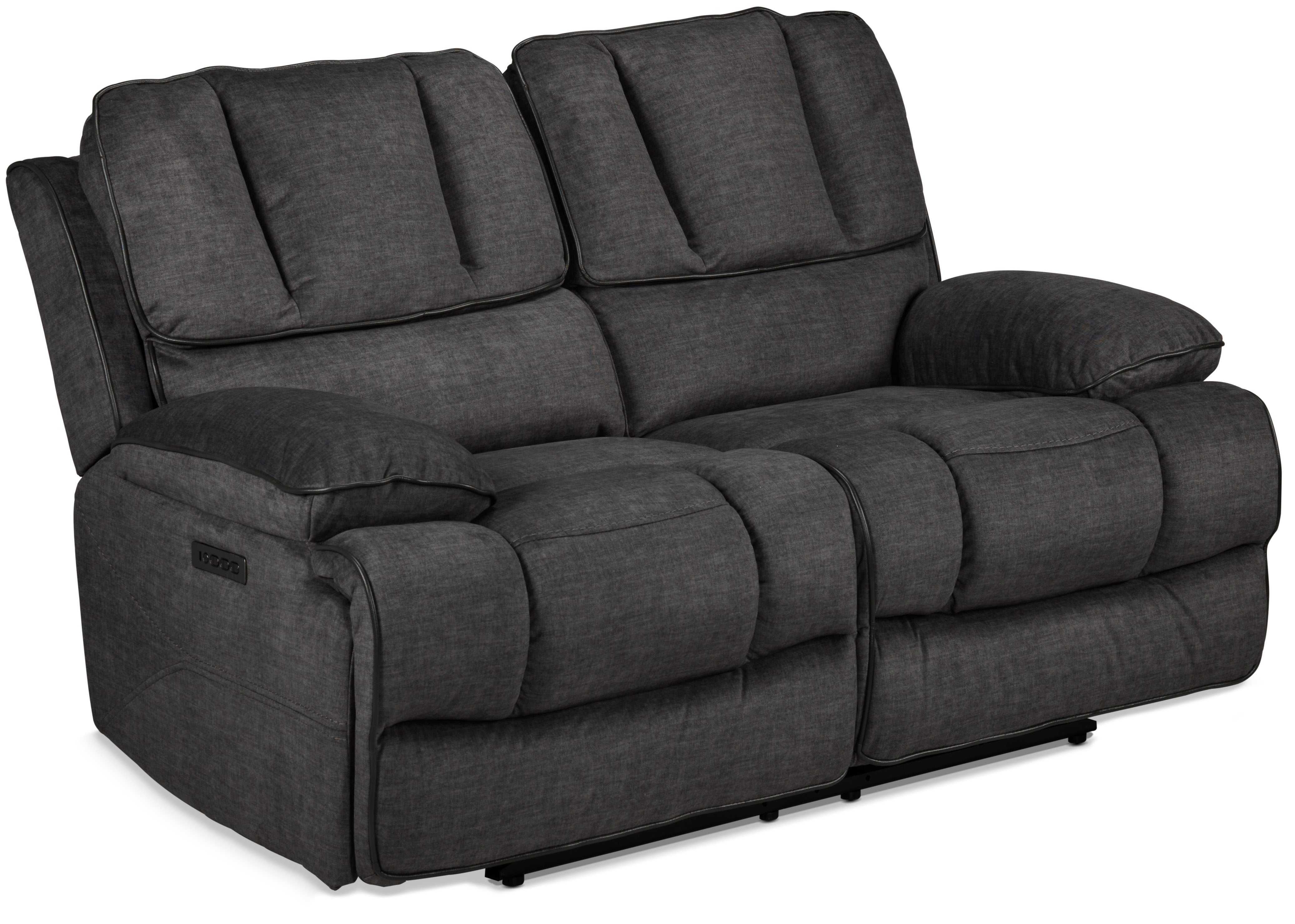 Kramer Power Reclining Loveseat - Charcoal