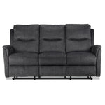 Grayson Reclining Sofa - Charcoal