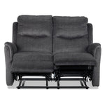 Grayson Reclining Loveseat - Charcoal