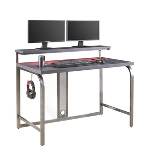 Zander Gaming Computer Desk - Grey