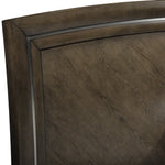 Aberdeen Sleigh Panel King Bed - Barista Oak