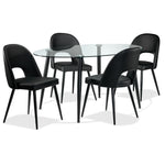 Oscar Side Chair - Matte Black