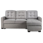 Dannery Pop-Up Sofa Bed - Light Grey