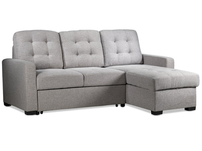 Dannery Pop-Up Sofa Bed - Light Grey