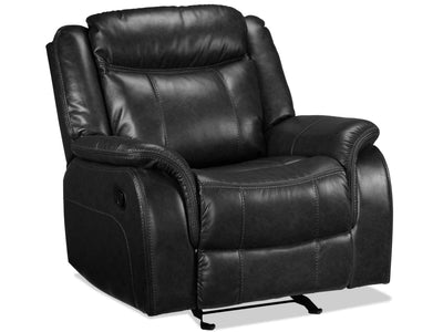 Scorpio Glider Recliner - Black