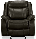 Scorpio Glider Recliner - Brown