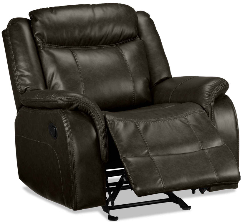 Scorpio Glider Recliner Brown Leon's