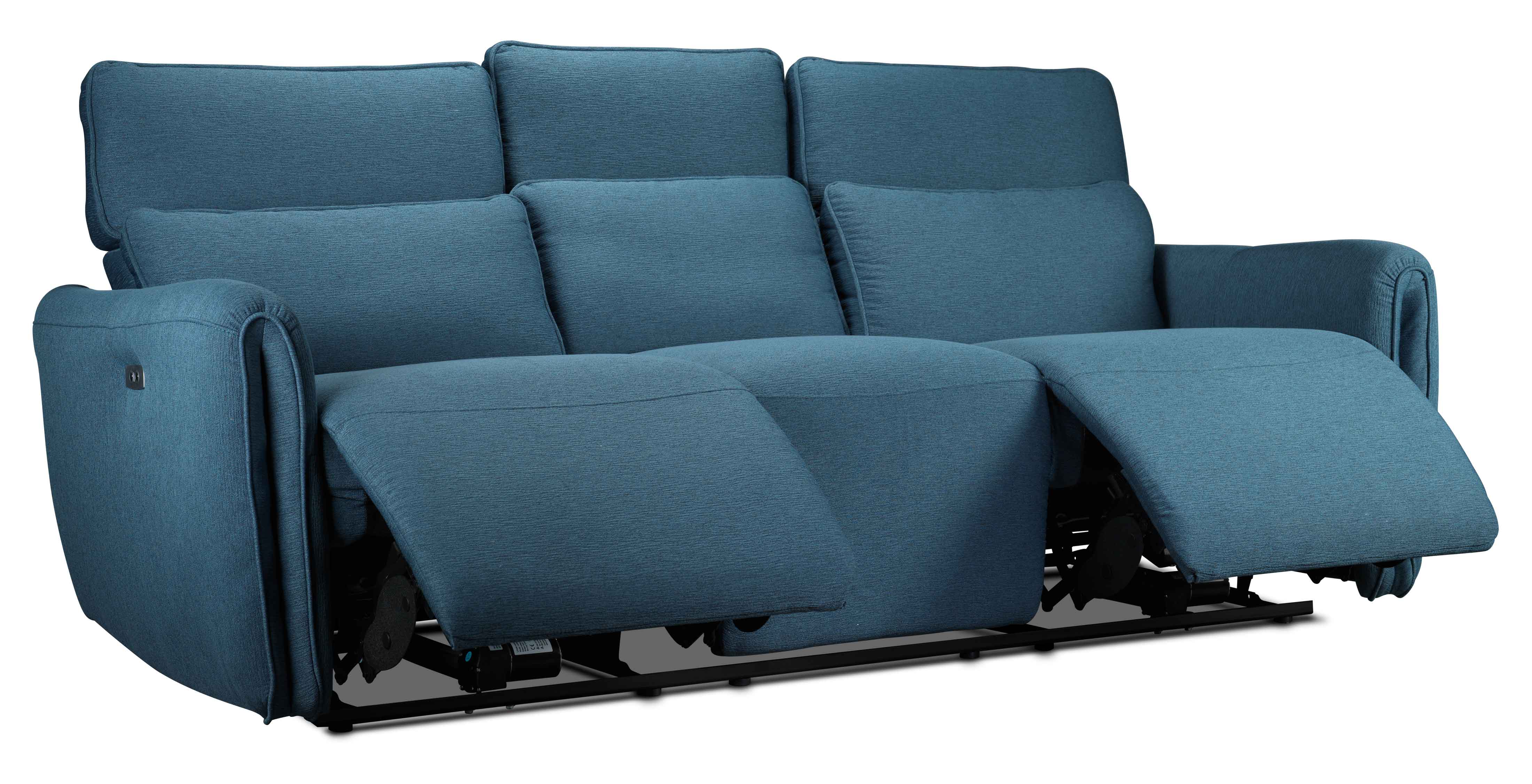 Larsen Power Reclining Sofa - Commodore Blue