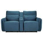 Larsen Power Reclining Loveseat - Commodore Blue