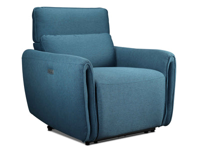 Larsen Power Recliner - Commodore Blue