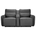 Larsen Power Reclining Loveseat - Platinum Grey